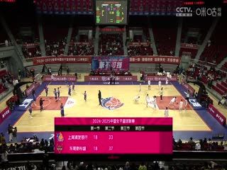 WCBA常规赛A组 上海浦发银行VS东莞新彤盛 20241224 高清海报