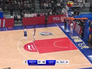 CBA常规赛第19轮 新疆伊力特VS上海久事 20231220（陈渤胄） 海报