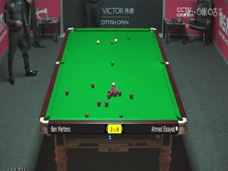 斯诺克苏格兰公开赛资格赛 艾哈迈德·埃尔赛义德0-4本·米尔滕斯 20231101 海报