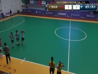 中国大学生五人制足球联赛（女子组总决赛） 广西科技师范学院vs重庆工商大学 20231130 海报