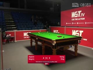 斯诺克 斯蒂芬·马奎尔6-2彭奕淞 20230918（李照） 海报