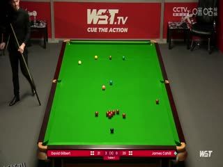 斯诺克 大卫·吉尔伯特6-0詹姆斯·卡希尔 20230919 海报
