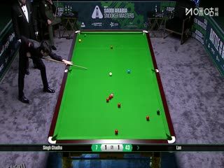 2025斯诺克沙特大师赛第二轮（112进80） 辛格·查达1-4蓝裕豪 20250809 海报