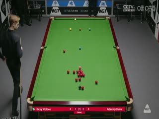 斯诺克威尔士公开赛资格赛 里奇·沃顿4-2阿尔特米·齐津斯 20250206 海报