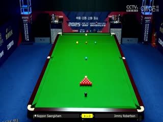 斯诺克玉山世界公开赛首日 吉米·罗伯逊5-3诺鹏·桑坎姆 20250223 海报