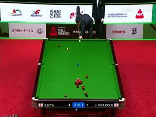 斯诺克世界大奖赛16进8 吉米·罗伯逊2-4马克·塞尔比  20250306 海报