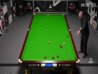 苏格兰公开赛资格赛 乔丹·布朗1-4阿米尔·萨克霍什 20251015 海报