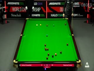 斯诺克世锦赛资格赛128进96 安东尼·科瓦斯基5-4瑞安·埃文斯 20250407 海报