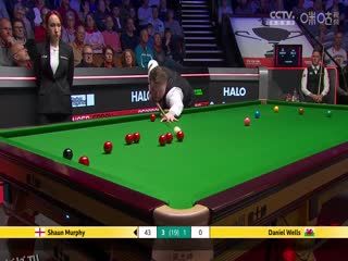 24-25赛季斯诺克世锦赛第一轮 肖恩·墨菲7-2丹尼尔·威尔斯（第一阶段） 20250423 海报