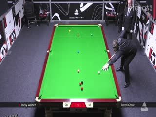 2025斯诺克武汉公开赛资格赛 里奇·沃顿4-5大卫·格雷斯 20250622 海报