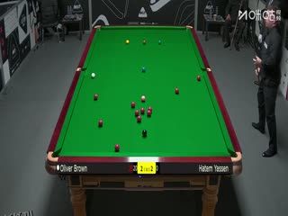斯诺克英锦赛资格赛 哈特姆·亚辛5-4奥利弗·布朗（一） 20251122 海报