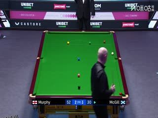 2025斯诺克英国公开赛决赛第一阶段 安东尼·麦克吉尔4-4肖恩·墨菲 20250928 海报