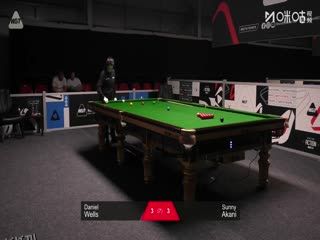 2025斯诺克北爱尔兰公开赛资格赛第二轮 丹尼尔·威尔斯4-3阿卡尼·宋沙瓦 20250907 海报