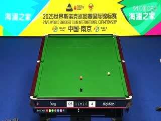 2025斯诺克国际锦标赛32进16 丁俊晖6-4利亚姆·海菲尔德 20251104 海报