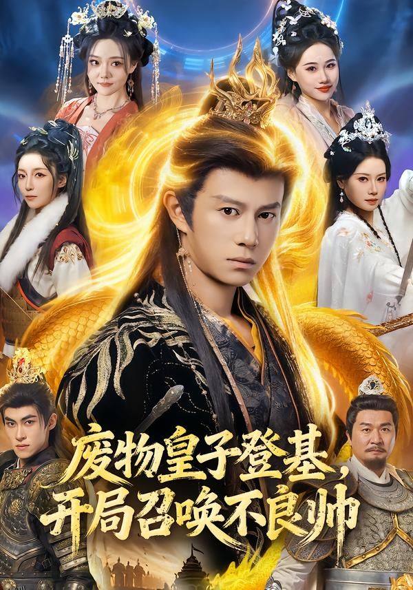 废物皇子登基，开局召唤不良帅 海报