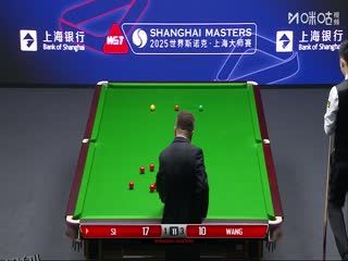 2025斯诺克上海大师赛第一轮 斯佳辉6-4王信伯 20250728 海报