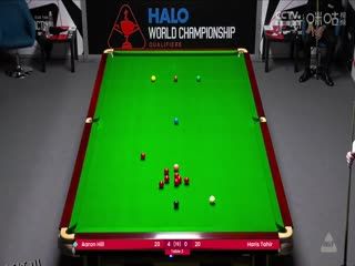 斯诺克世锦赛资格赛128进96及96进64 亚伦·希尔9-0哈里斯·塔希尔（第一阶段） 20250409 海报