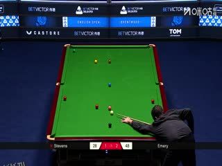 2025斯诺克英格兰公开赛 马修·史蒂文斯3-4迪伦·埃莫里 20250915 海报
