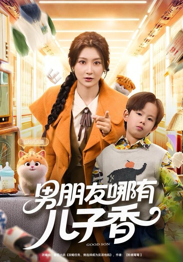 男朋友哪有儿子香 海报