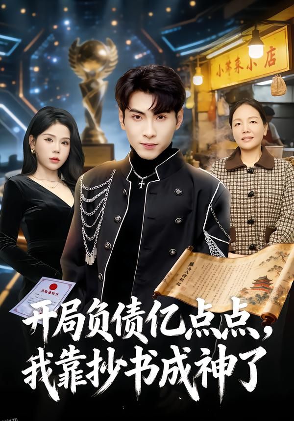 开局负债亿点点，我靠抄书成神了 海报