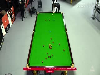 斯诺克德国大师赛32进16 阿里·卡特0-5亚历山大·乌尔森巴赫  20250130 海报