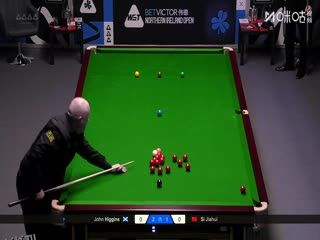 2025斯诺克北爱尔兰公开赛16进8 斯佳辉1-4约翰·希金斯（柏林） 20251023 海报