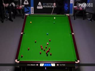 2025斯诺克北爱尔兰公开赛32进16 克里斯·韦克林1-4汤姆·福德 20251022 海报