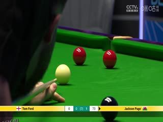 斯诺克威尔士公开赛16进8 杰克逊·佩奇4-0汤姆·福德  20250214 海报