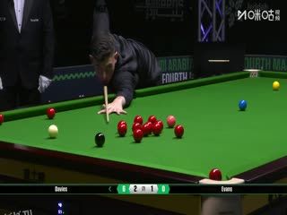 2025斯诺克沙特大师赛第二轮（112进80） 利亚姆·戴维斯2-4瑞安·埃文斯 20250809 海报