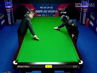 斯诺克玉山世界公开赛64进32 罗伯特·米尔金斯3-5徐思  20250224 海报