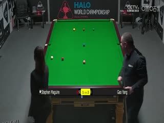 24-25赛季斯诺克世锦赛资格赛第三轮 斯蒂芬·马奎尔3-6高阳（第一阶段） 20250414 海报