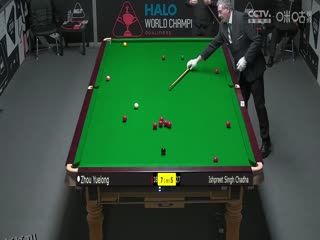 斯诺克世锦赛资格赛96进64及64进32 周跃龙10-5辛格·查达（第二阶段） 20250413 海报