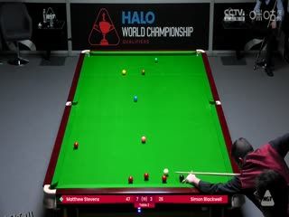 斯诺克世锦赛资格赛96进64及64进32 马修·史蒂文斯10-3西蒙·布莱克威尔（第二阶段） 20250413 海报
