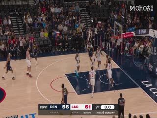 NBA季前赛 掘金VS快船 20251013 海报