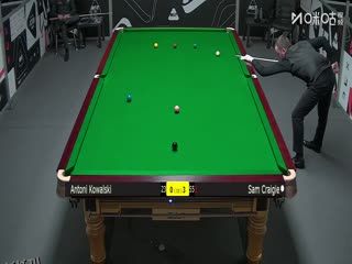 斯诺克英锦赛资格赛第二轮112进80 安东尼·科瓦尔斯基1-6山姆·克雷吉 20251124 海报