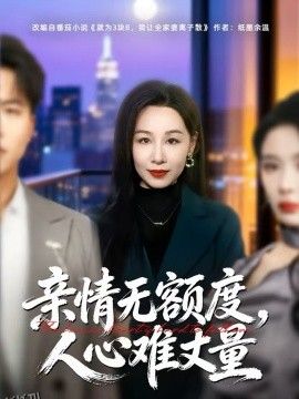 亲情无额度，人心难丈量 海报