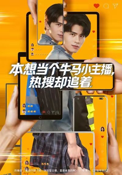 本想当个牛马小主播，热搜却追着 海报