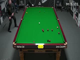 斯诺克英锦赛资格赛第三轮80进48 马修·塞尔特2-6杰米·克拉克 20251125 海报