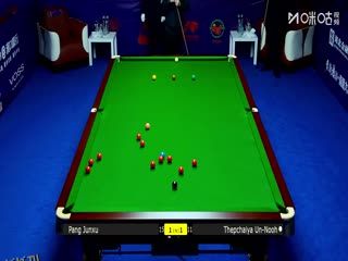 2025斯诺克武汉公开赛64进32 庞俊旭1-5塔猜亚·乌努 20250825 海报