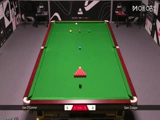 2025斯诺克国际锦标赛资格赛 乔·奥康纳1-6山姆·克雷吉 20251001 海报