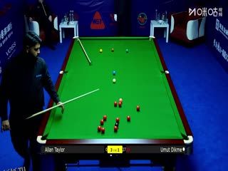 2025斯诺克武汉公开赛延期资格赛及64进32 乌姆特·迪克梅3-5阿兰·泰勒 20250824 海报