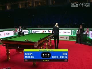 斯诺克世界大奖赛32进16 肖恩·墨菲4-3本·沃拉斯顿 20250304 海报