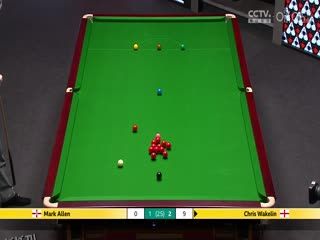 24-25赛季斯诺克世锦赛第二轮 克里斯·韦克林6-2马克·艾伦（第一阶段） 20250424 海报