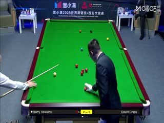 2025斯诺克西安大奖赛64进32 大卫·格雷斯2-5巴里·霍金斯 20251008 海报