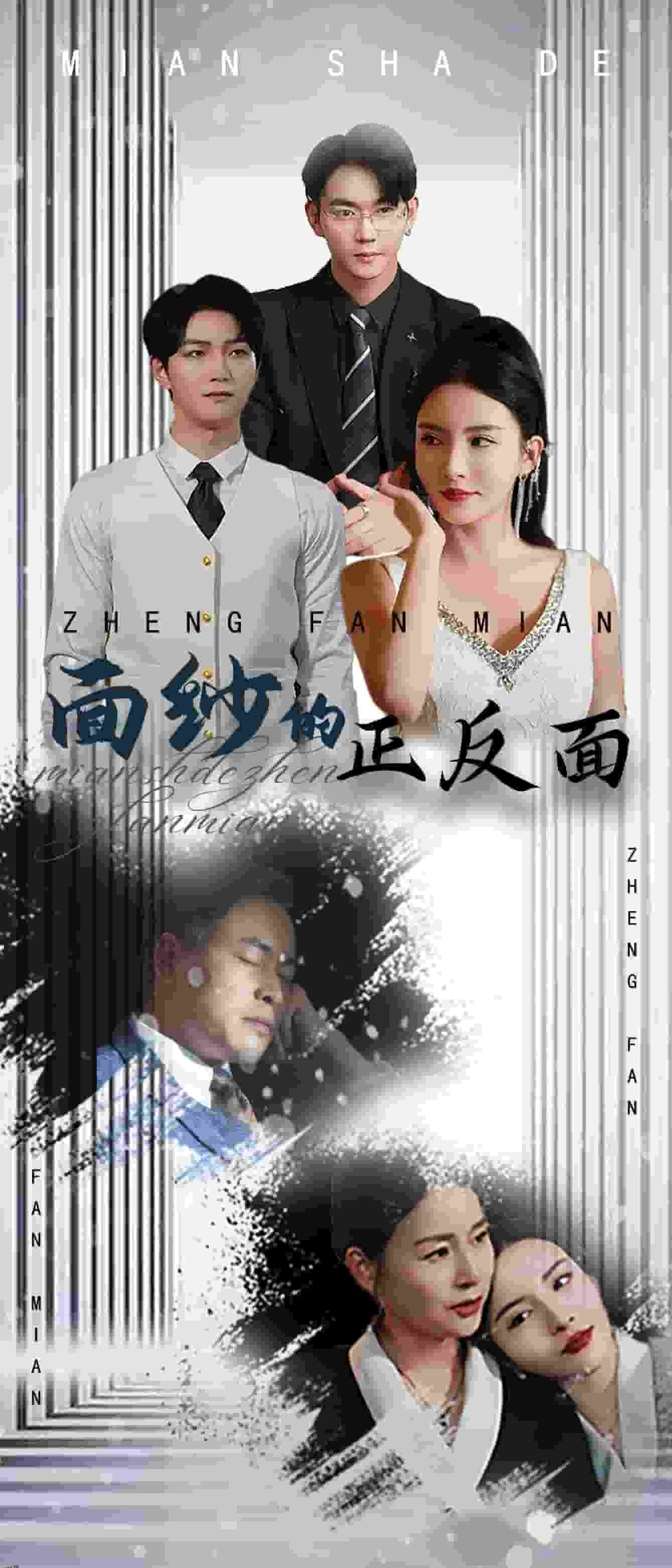 面纱的正反面 高清海报