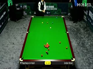 2025斯诺克沙特大师赛第三轮（80进48） 塔猜亚·乌努4-0乔丹·布朗 20250811 海报