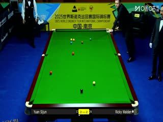 2025斯诺克国际锦标赛延期资格赛第一轮 袁思俊6-4里奇·沃顿 20251102 海报