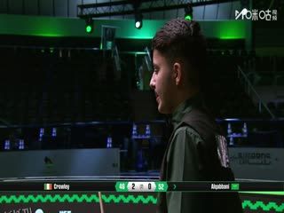 2025斯诺克沙特大师赛第一轮（144进112） 莱昂内·克劳利4-2齐亚德·卡巴尼 20250808 海报