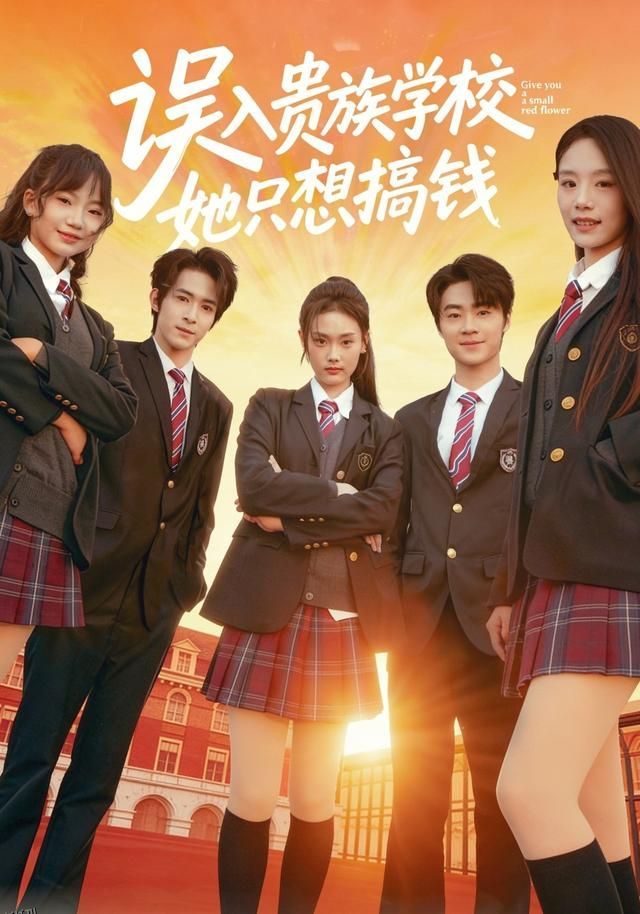 误入贵族学校，她只想搞钱 海报