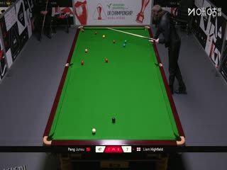 斯诺克英锦赛资格赛第三轮80进48 庞俊旭6-4利亚姆·海菲尔德（朱峰立） 20251125 海报